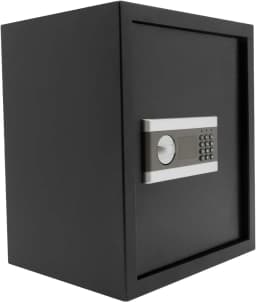 Electronic Safe Furniture Safe Fireproof Safe with Password Emergency Key & Locking Wall Safe for Jewellery Cash Security