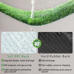 50X200CM Green Artificial Lawn Simulation Moss Grassland Turf Fake Grass Mat Carpet Indoor Outdoor DIY Micro Landscape Decor