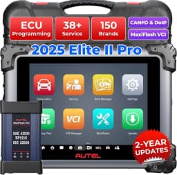 Autel MaxiSYS Elite 2 PRO Scanner Elite II PRO Automotive Diagnostic Tools J2534 ECU Programming Coding Motor TruSpeed Scanner