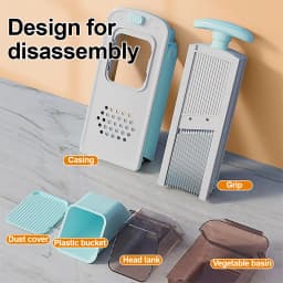 Multifunctional Vertical Vegetable Cutter Stainless Steel Vegetable Onion Carrot Slicer Shredder Cutter Household Food Tool