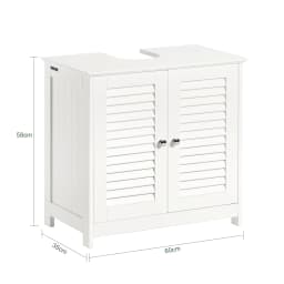 Sobuy Frg237 Washbasin Cabinet Bathroom Cabinet under Cabinet Bathroom Furniture