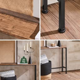 SoBuy FSB19 vintage consoles table metal hallway table narrow decoration table sideboard side table table
