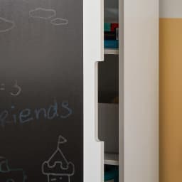 SoBuy KMB43-W children's dresser children's shelf with blackboard children's bookshelf toys shelf storage s wardrobe for children