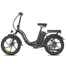 Fafrees Folding Electric Bicycle Adults 20 Inch Fat Tire City E-bike with 36V 18Ah Removable Battery 90km Range