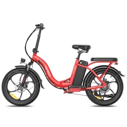 Fafrees Folding Electric Bicycle Adults 20 Inch Fat Tire City E-bike with 36V 18Ah Removable Battery 90km Range