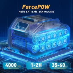 8" Cordless Mini Chainsaw - 1300W 20V Brushless w/ 4000mAh Battery & Auto-Oiling for Gardening & Tree Pruning