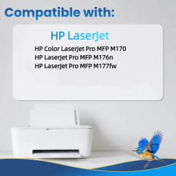Jhaan 130A Compatible with HP CF350A CF351A CF352A CF353A Toner Cartridges for HP Color Laserjet Pro MFP M176n M177fw Printers