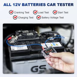 ANCEL BM200 PRO 12V Car Battery Capacity Tester Monitor LED Display SOH SOC Battery Health Waterproof Analyzer Auto Tester Tool