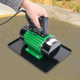 370W 220V Cement Smoother - 3500RPM Vibration Concrete Finisher - 100kg Force All-Copper Motor for Construction/Road/Home