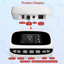 TMS Stimulate Nerve Cells Transcranial Magnetic Stimulator Machine Treatment Parkinson Insomnia Anxiety Depression Insomnia RTMS
