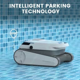AIRROBO PC10 Robot Pool Cleaner, Wireless Automatic Wall and Floor Cleaning,Route Planning, Cleaning Mode Selection