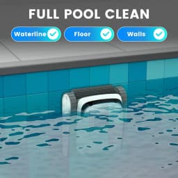 AIRROBO PC10 Robot Pool Cleaner, Wireless Automatic Wall and Floor Cleaning,Route Planning, Cleaning Mode Selection