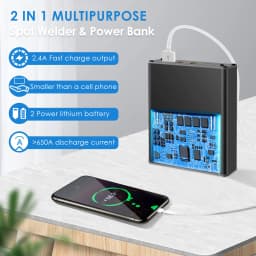 Portable DIY Transistor Mini Spot Welder Handheld Machine Fast 18650 Battery Various Welding Power Supply With Digital Display
