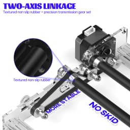 SCULPFUN Laser Engraver Roller Y-axis Rotary Roller for Engraving Cylindrical Objects Cans Extensive compatibility