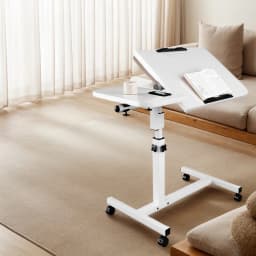 Portable Adjustable Desktop Computer Table Turning Table For Pc Bed Can Be Lifted Desk With Wheel Bedside Table For Sofa Bed