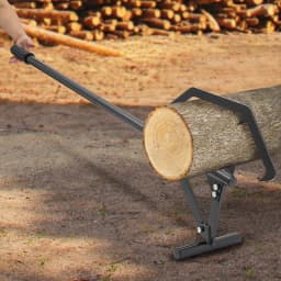 Wood Lifter 51 Inches Rust-Resistant Adjustable Logging Roller Cant Hook Effortless Cleaning Logging Tools for Lifting Wood