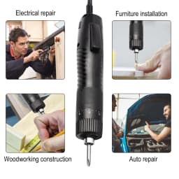 Adjustable Electric Screwdriver,Automatic Speed Industrial Torque Power Tool 36V Screw Drill Bit Optional,Electric Drill Repair