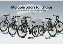 SAMEBIKE RS-A01Pro Electric Bicycle Brushless Motor 36V15AH Lithium Battery E Bike 26 Inch Tire Snow Adult Electric Bike