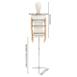 Female Mannequins Female Clothes Rack Mannequin Body Stand Half Body Female Nude Model