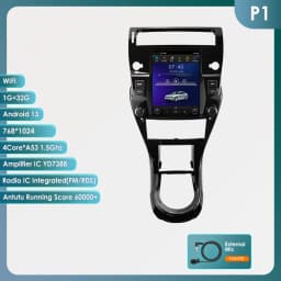 Hizpo 9.7" For Tesla Style Car Radio For for Citroen C4 C-Triomphe C- Quatre 2004 - 2012 Carplay Android Auto Electronic Devices