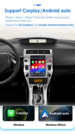 Hizpo 9.7" For Tesla Style Car Radio For for Citroen C4 C-Triomphe C- Quatre 2004 - 2012 Carplay Android Auto Electronic Devices