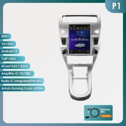 Hizpo 9.7" For Tesla Style Car Radio For for Citroen C4 C-Triomphe C- Quatre 2004 - 2012 Carplay Android Auto Electronic Devices