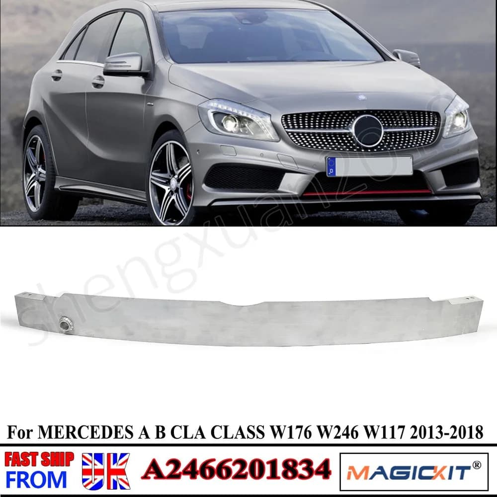 For Mercedes Benz A CLA Class W176 Front Reinforcement Crash Bar W246 W117 2013-2018 Car Front Bumper Skeleton Accessories