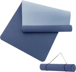 80Cm/100Cm Yoga Mat Non Slip Tpe Gymnastics Mat for Pilates Fitness & Training Sports Mat for Yoga Pilates & Gym