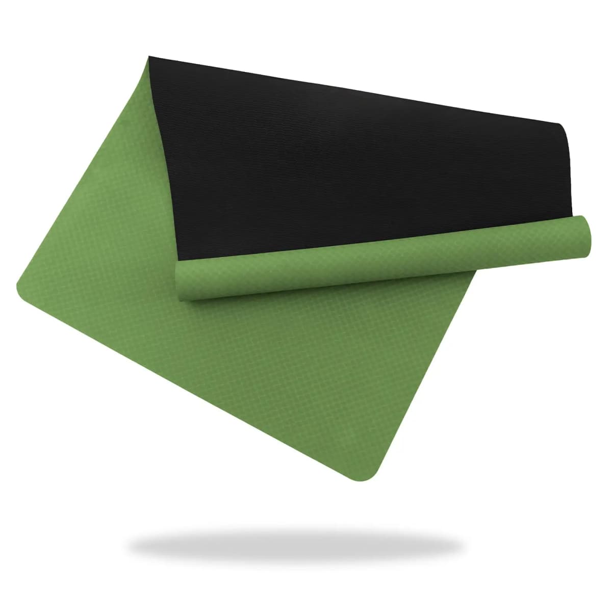 80Cm/100Cm Yoga Mat Non Slip Tpe Gymnastics Mat for Pilates Fitness & Training Sports Mat for Yoga Pilates & Gym