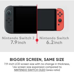 Nintendo Switch 2 7.9'' Screen Joy‑Con Handle Enhanced Audio Adjustable Console Backward compatible three modes of play