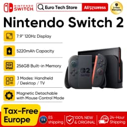 Nintendo Switch 2 7.9'' Screen Joy‑Con Handle Enhanced Audio Adjustable Console Backward compatible three modes of play