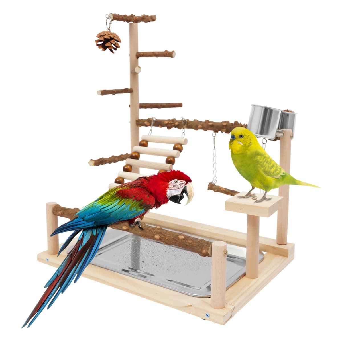Wooden Bird Playground, Bird Playground, Parrot Playground