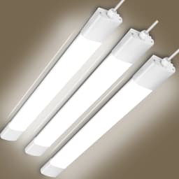 3-Pack 20W/30W/36W LED Wet Room Lights, Linkable, LED Ceiling Lights, 4000K, IP66, Suitable for Living Room, Kitchen, Basement