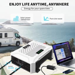DATOUBOSS 2000W 3000W 3500W Pure Sine Wave Inverter 12V 24V Single Voltage Car Inverter for RV Solar Energy Storage System
