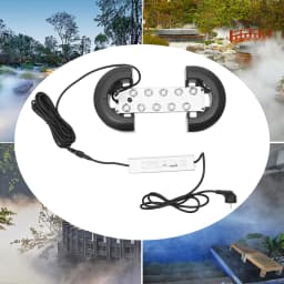 DC 48V 10 Head Ultrasonic Atomizer Air Humidifier Mist Maker Fogger Industrial Humidifier With 7L Fog Formation