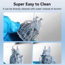 KINGROON Water Washable Resin ABS-Like for 3D Printer Photon Mono X 2KG 405nm Standard Photopolymer Resin for LCD 3D Printing