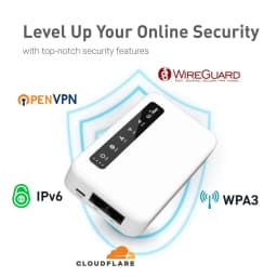 GL.iNet Puli GL-XE300 4G LTE Wireless Security Gateway IoT Industrial Usage Smart VPN Router Portable WiFi Wireless Travel Hotspot, OpenWrt, 5000mAhBattery, OpenVPN, USB 2.0,unlocked firmware 
