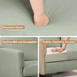 COMHOMA Relax armchair TV armchair TV armchair lounge armchair armchair living room single sofa for bedroom reading corner linen cover