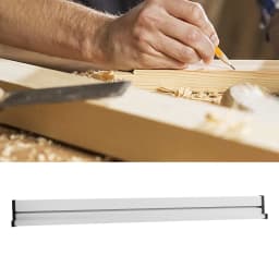 75 Type T-Slot Aluminum Alloy Miter Rail Silver up to 13mm/5.51in Fence And Woodworking Projects - DIY Woodworking Tools