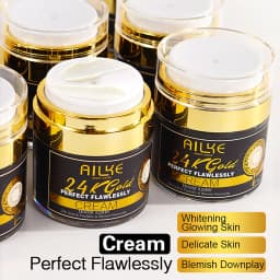AILKE 24K Glod Flawlessly Soap bar,Moisturizing, Lightening, Dark Spots Removal, Lighten, Even Skin Tone, Nourish Skin Care Kit