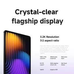 Xiaomi Pad 7 Global Version Snapdragon® 7+ Gen 3 Processor 3.2K 144Hz Display 8850mAh 45W Turbo Charge MI Pad 7