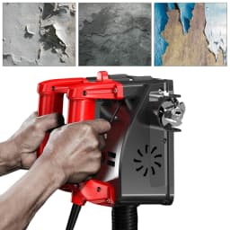 220V Concrete Grinder Wall Planer Cement Block Grinder Renovation Mill Wall Grinder Cleaning Mill