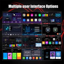 ESSGOO Android 14 Car Radio Wireless Carplay Auto 6 128G Car Multimedia Player GPS Navigator Wi-Fi FM BT Car Stereo