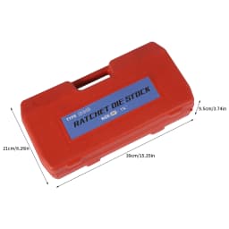 Durable Manual Threading Machine Kit with 6 Dies, Extended Handle, Anti-Rust Alloy Steel, Easy Installation & Cleaning, Ideal