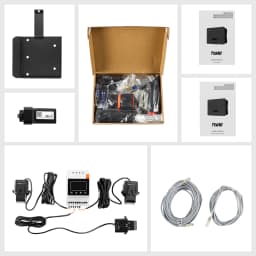 VDE PowMr 12KW 20KW 3 Phase Inverter 48V 220V Hybrid Solar Inverter On Grid Dual MPPT Trackers IP65 Waterproof with BMS WIFI
