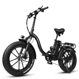 Cmacewheel Y20 750W 48V Mountain Electric Bicycle BIKE 20" Fat Tyres 18AH Battery Men's E-Mountain Ebike Electric Bicycle