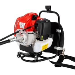 52cc Petrol Strimmer, 2-Stroke Gas Pole Hedge Trimmer for Agriculture, Forest Firefighting, Gardening,2.7m Extendable, 40cm Cut