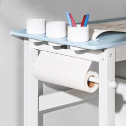 SoBuy KMB60 2 PCs kids table and chair set with stickers DIY kids desk with 3 pen holders