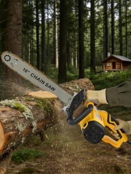 2000W 800R/Mincordless Chainsaw Handheld Garden Electric Chain Saw Woodwork Cutting Electric Saw for Tree Branch Wood Cutting