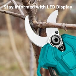 45mm Brushless Electric Pruner Shear 4 Gear Efficient Rechargeable Garden Beautify Tools For Makita 18V Battery